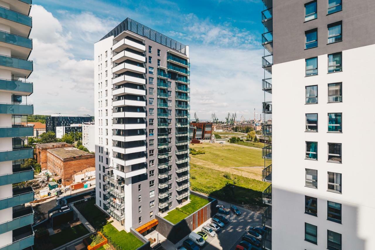 Pobookowane Stocznia Apartments غدانسك المظهر الخارجي الصورة