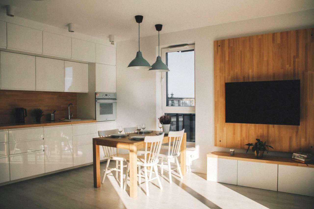 Pobookowane Stocznia Apartments غدانسك المظهر الخارجي الصورة